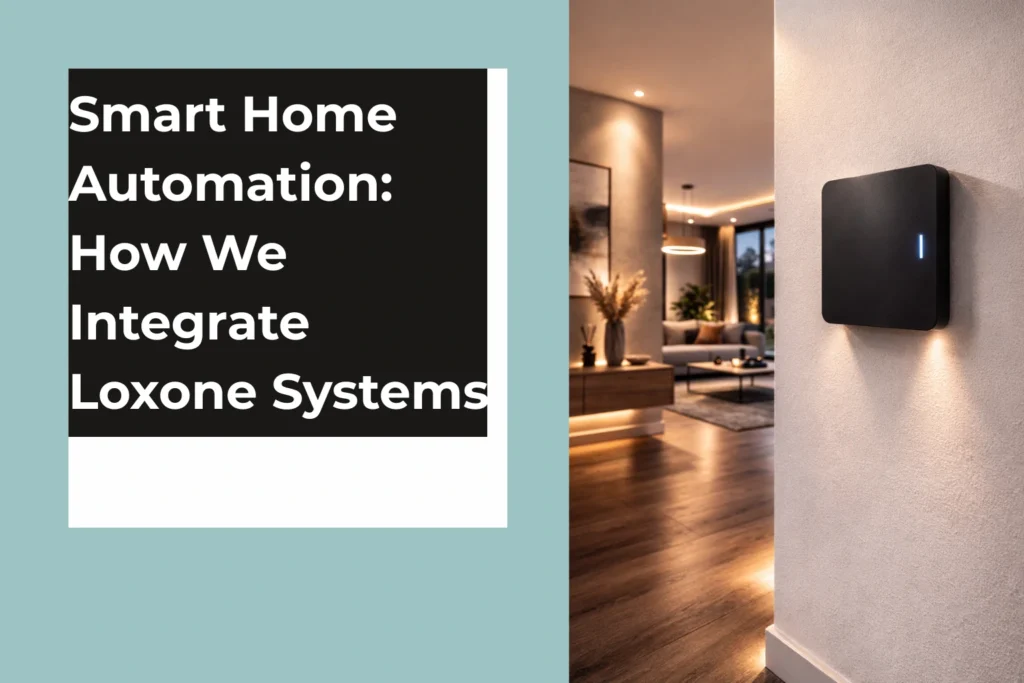 Smart Home Automation in Canada: How We Integrate Loxone Systems