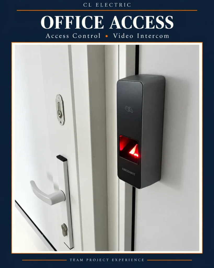 CL Cover 421 — Office: Access Control Integrated with a Video Intercom