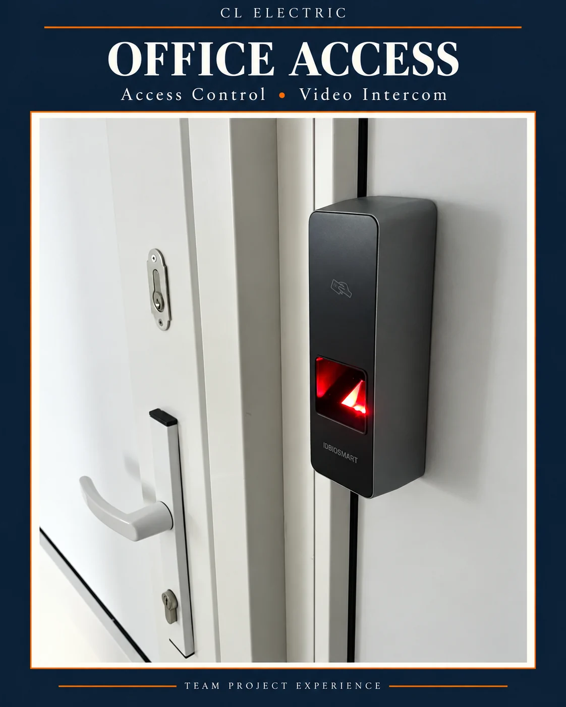 Designed project cover: Office: Access Control Integrated with a Video Intercom