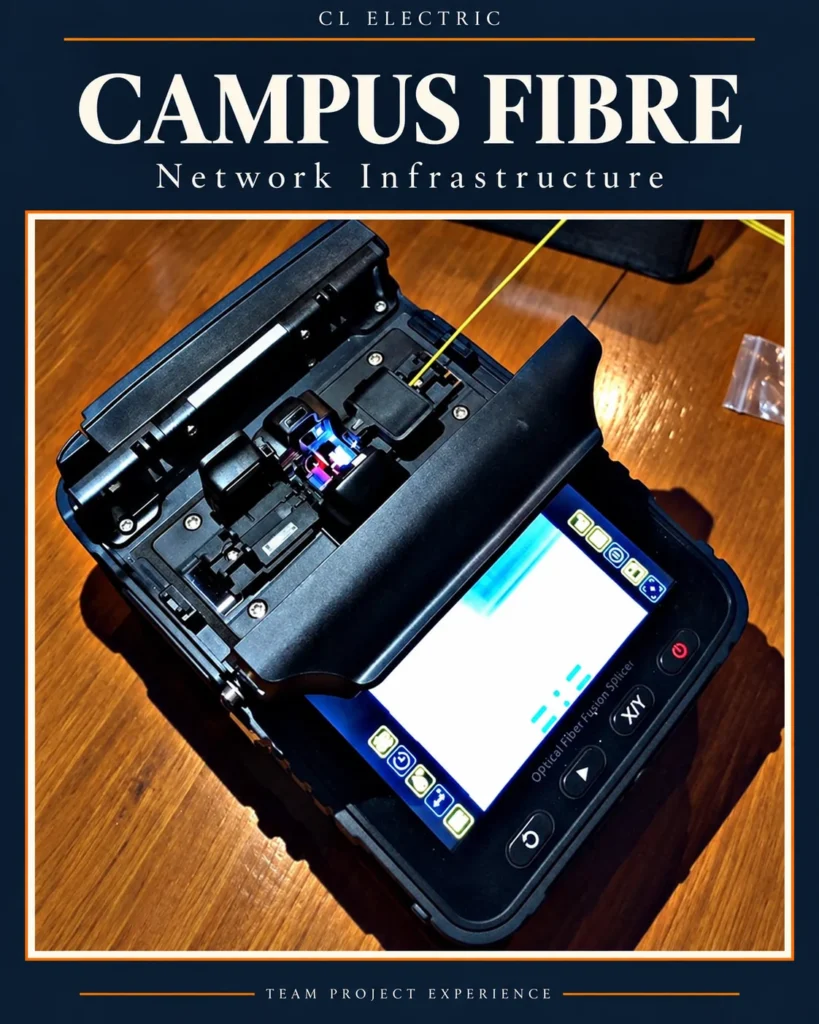 CL Cover 409 — University Campus: Fibre-Optic Network Infrastructure