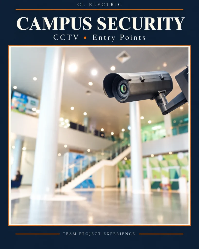 CL Cover 408 — University Campus: CCTV and Entry-Point Infrastructure