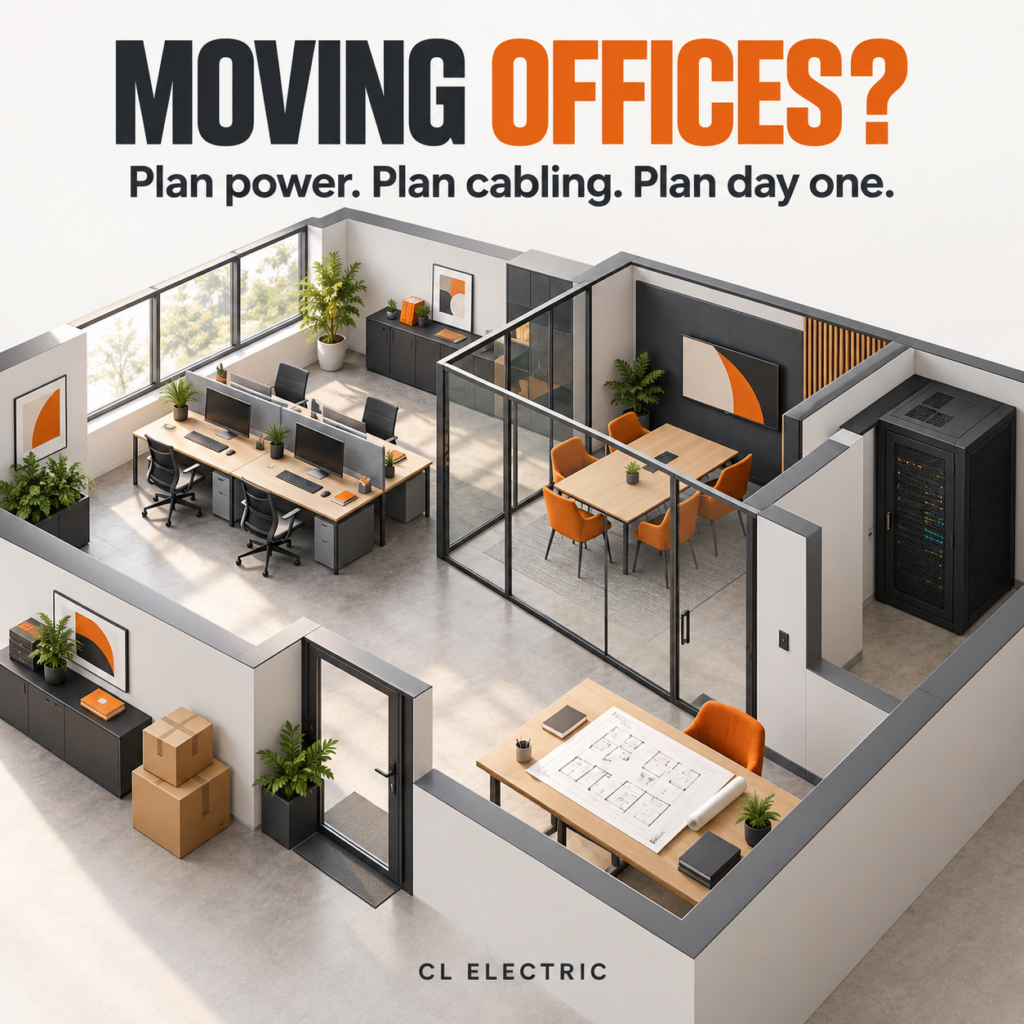 Moving Offices in Calgary? Plan Power, Cabling and Meeting Rooms Before Move-In