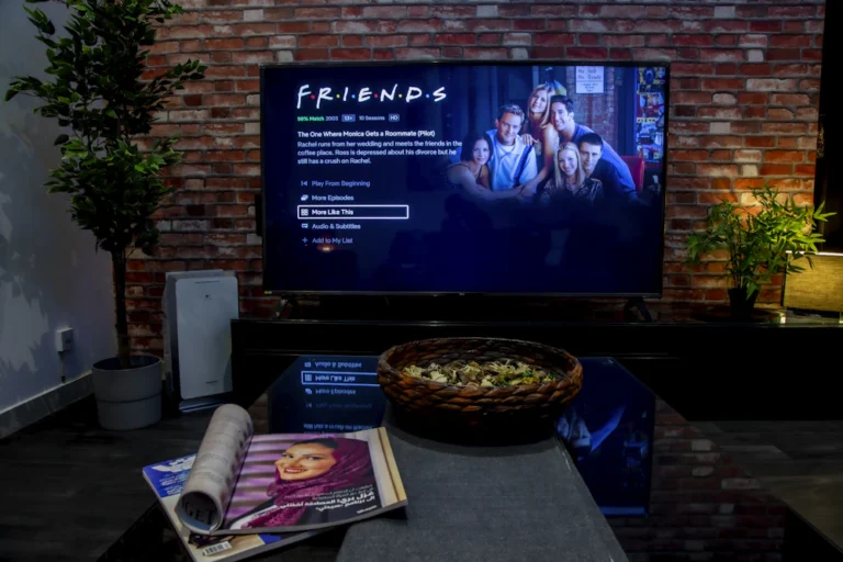 Modern living room and television area illustrating home entertainment planning